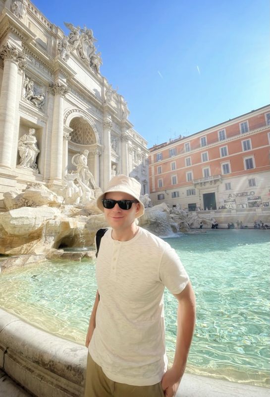 Robert in Italy